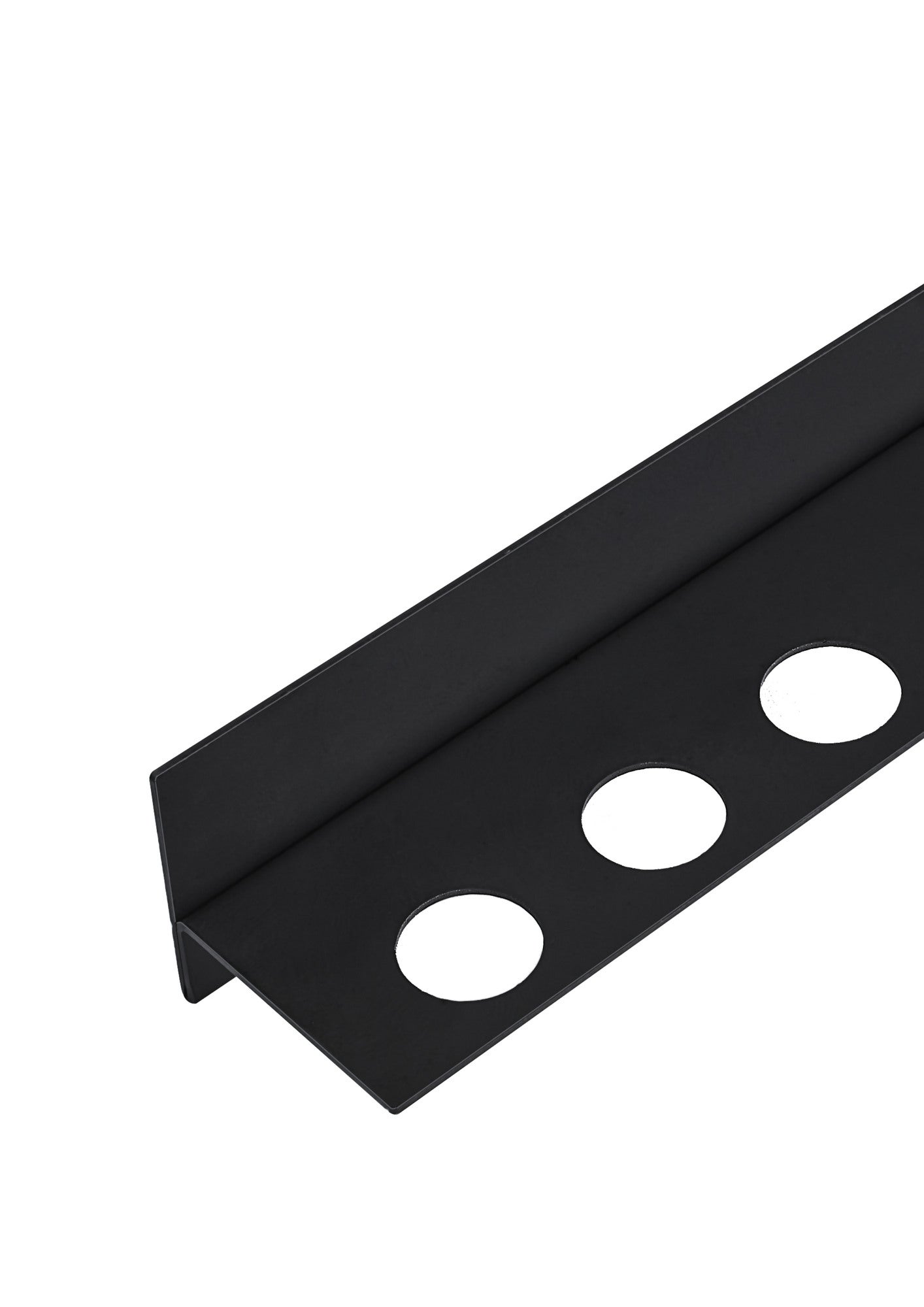 Listwa spadkowa podłogowa prawa 120 cm czarna 1