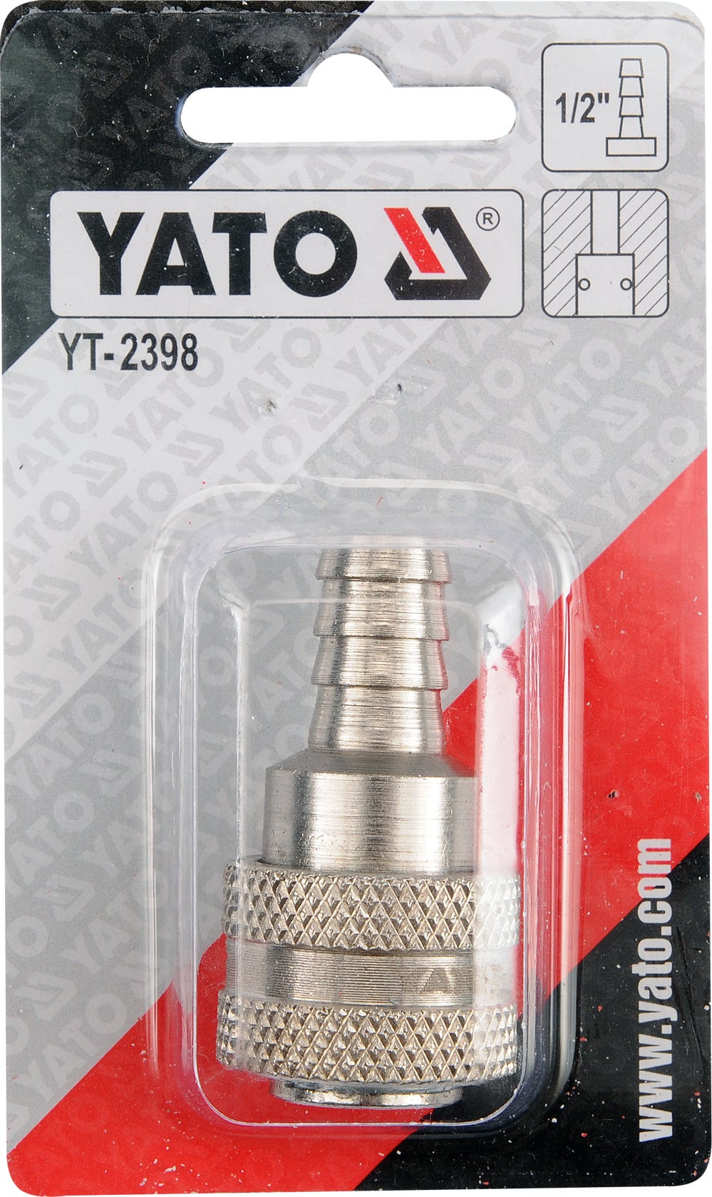 Szybkozłącze gniazdo D, na wąż 1/2" 1