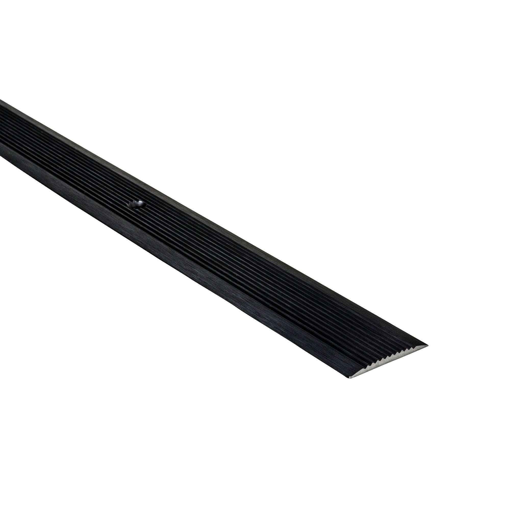 Kątownik schodowy aluminiowy czarny szczotkowany 35x3x3mm 1m