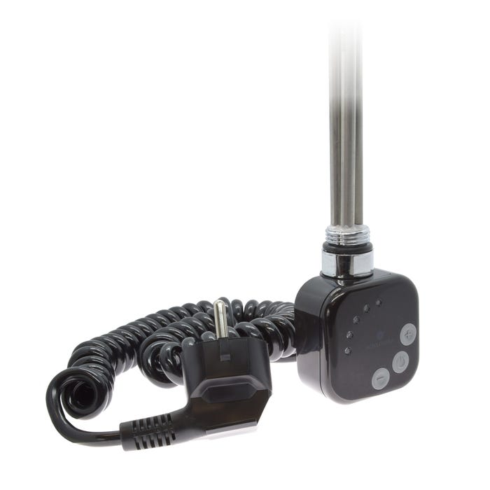 Grzałka elektryczna 1.0 600 W, czarna matowa