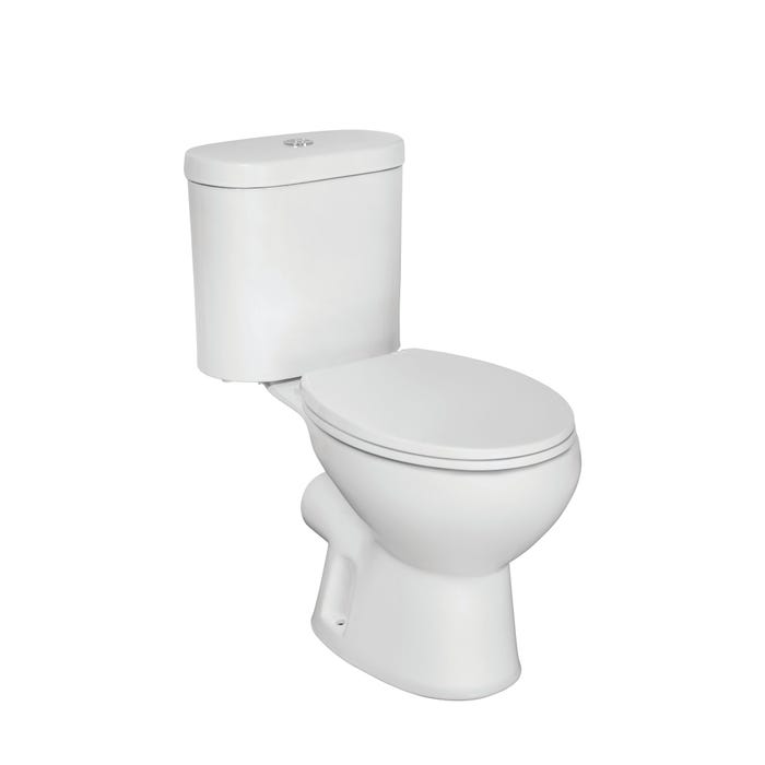 WC kompakt Aveeo Pik poziom biały