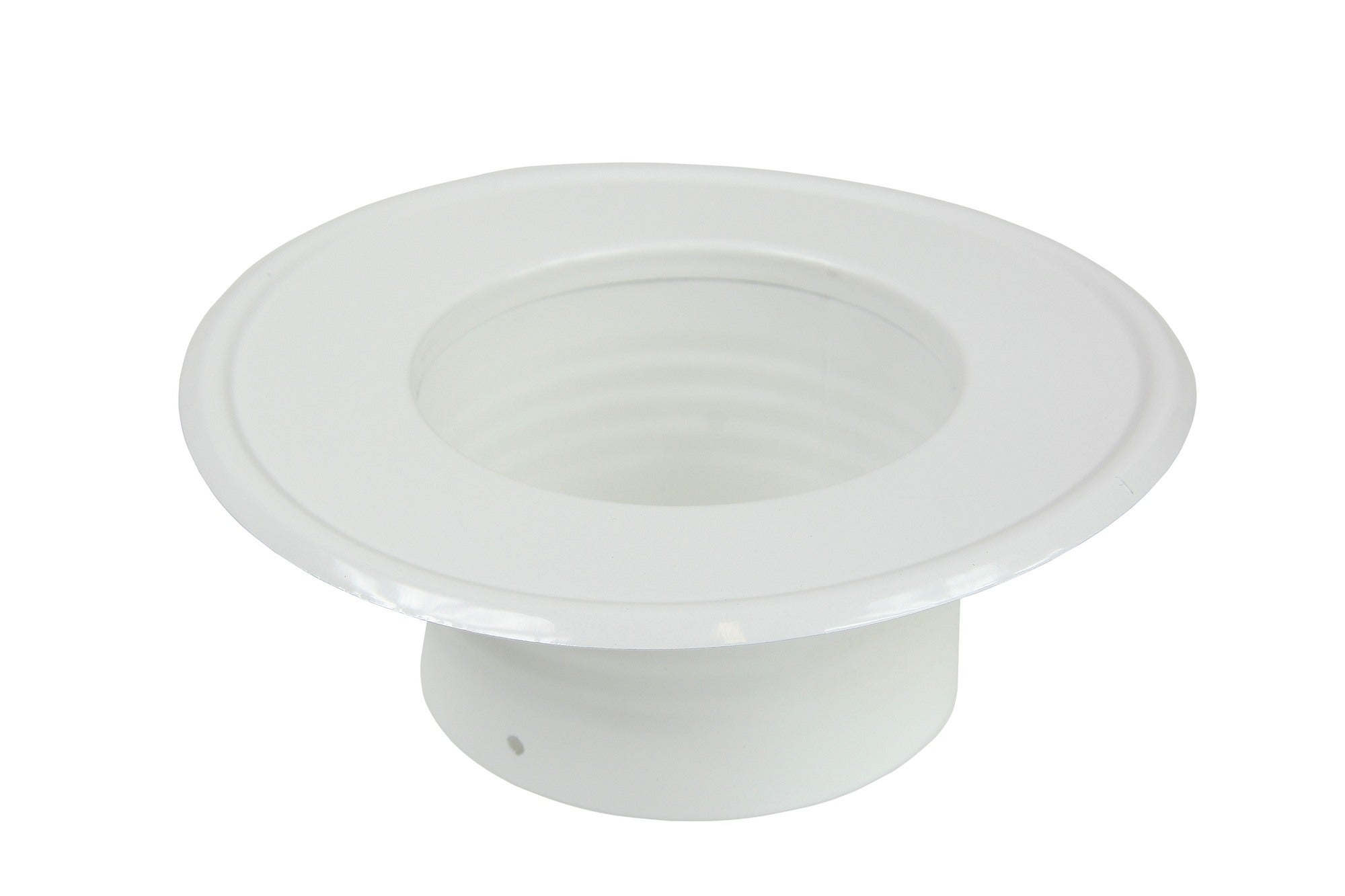 Rozeta stalowa fi 120 mm, biała