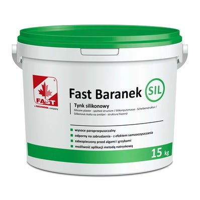 Tynk silikonowy Fast baranek SIL 1,5mm 15 kg