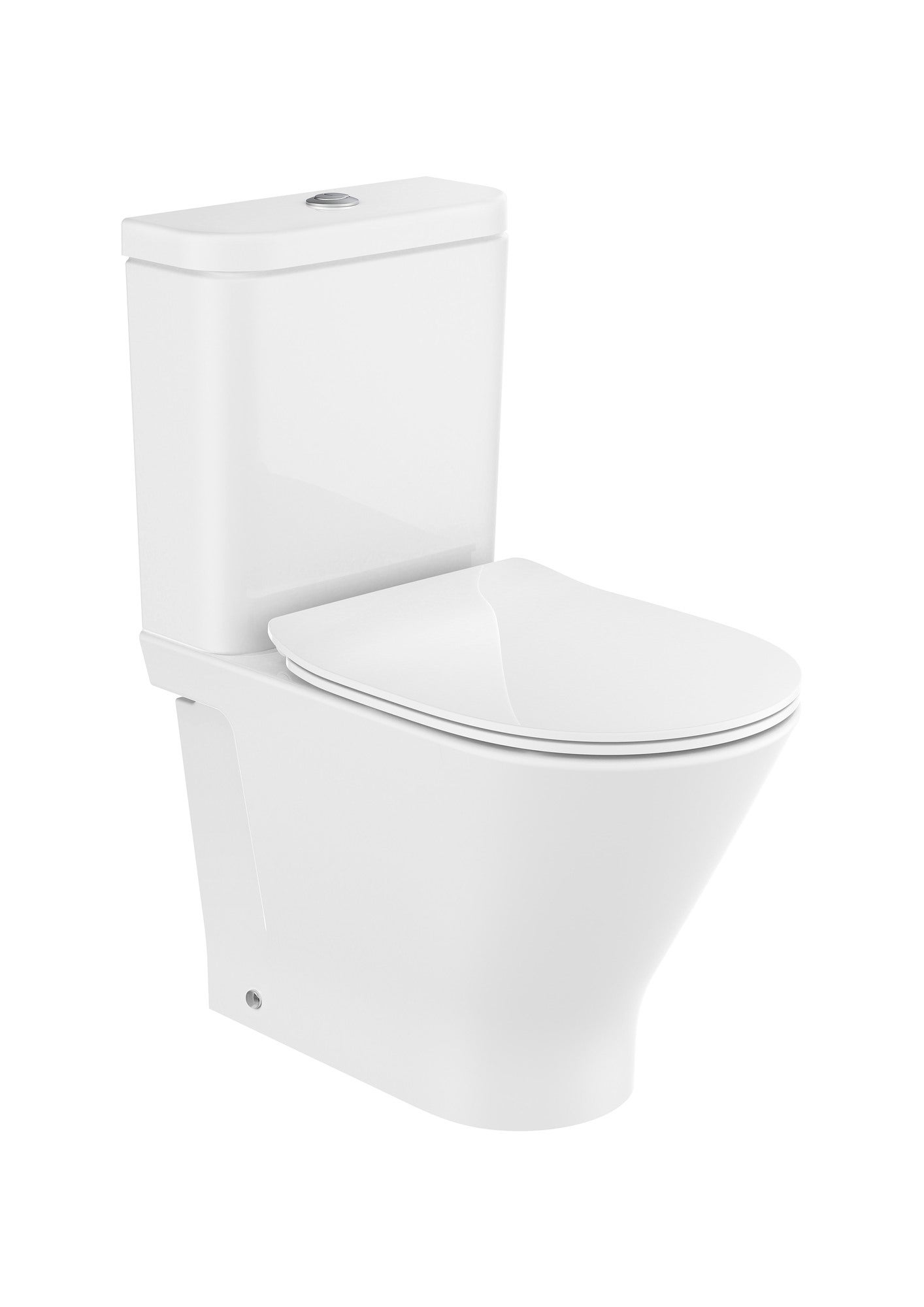 WC kompakt Roca Gap Round biały