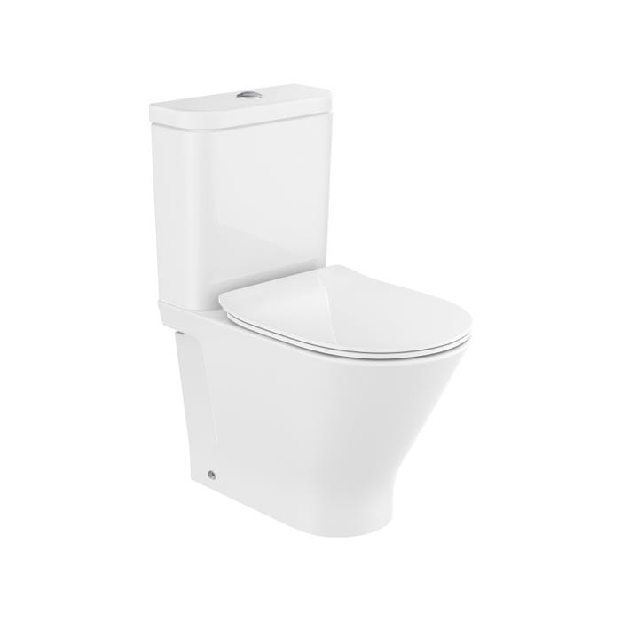 WC kompakt Roca Gap Round biały