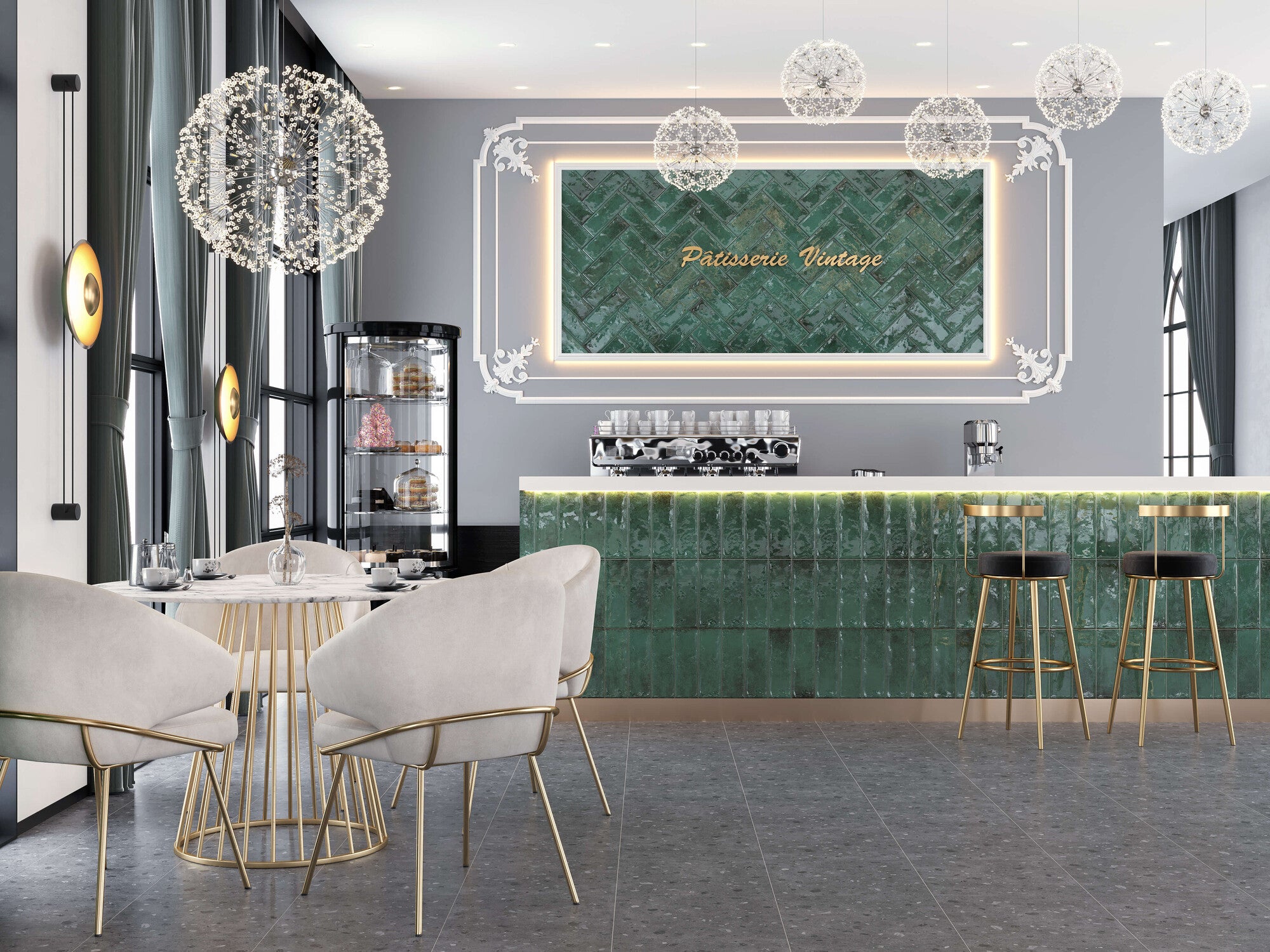 Płytka ścienna Village Green Glossy 10x30 0,84 m2 1