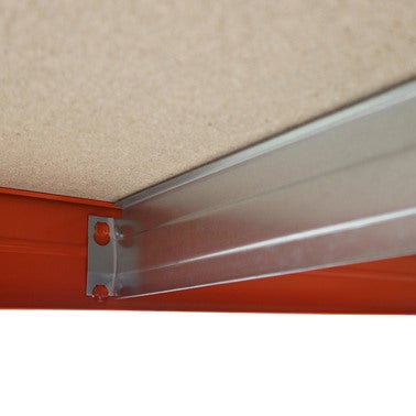 Regał magazynowy Rivet wym. 192x100x50 cm, 4 półki, 300 kg 3