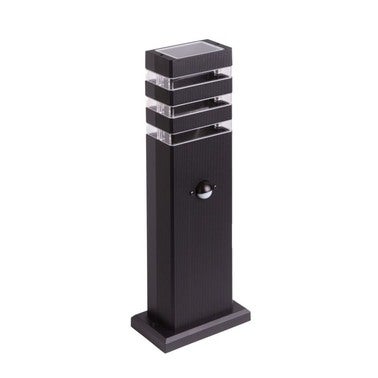 Oprawa ogrodowa słupek 1xGU10, czujnik PIR, wysokość 40cm, IP44