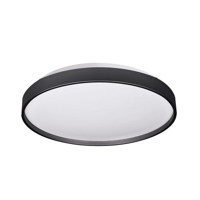 Plafon LED okrągły, czarny, 24W, użyteczny strumień świetlny 1440Lm, 4000K