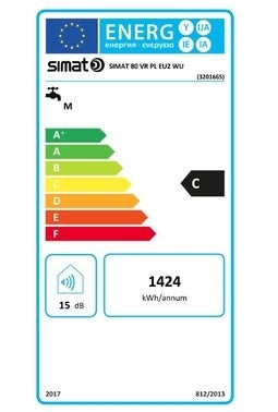 Elektryczny ogrzewacz wody Simat VR 80 l 1