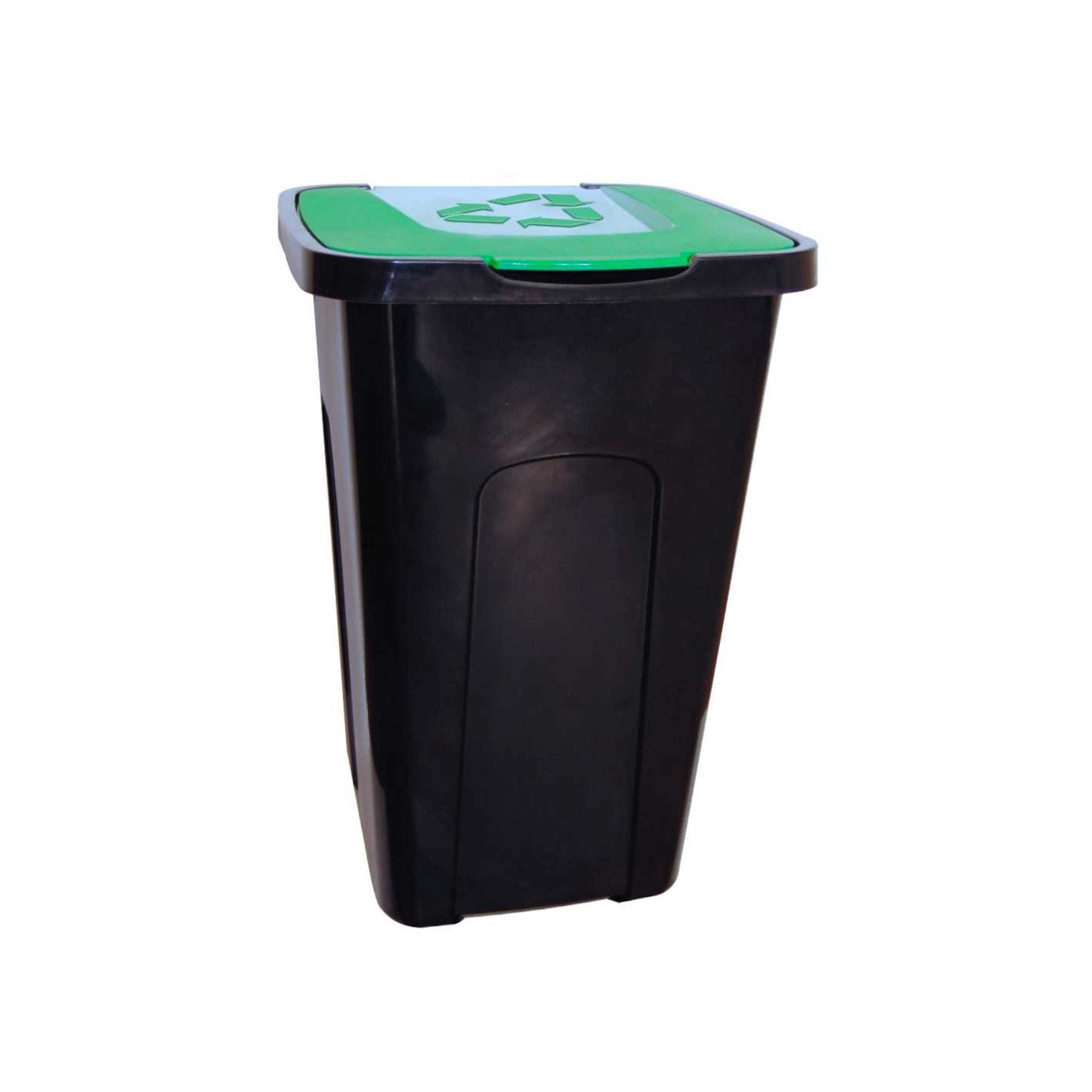 Kosz na śmieci 50L, zielony