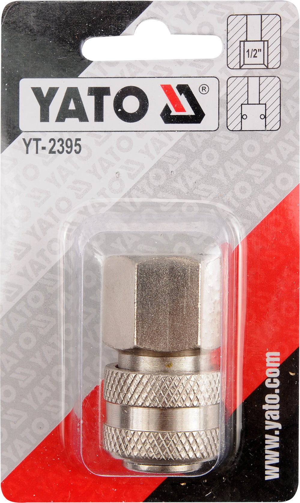 Szybkozłącze gniazdo D - gwint wewnętrzny 1/2" 1