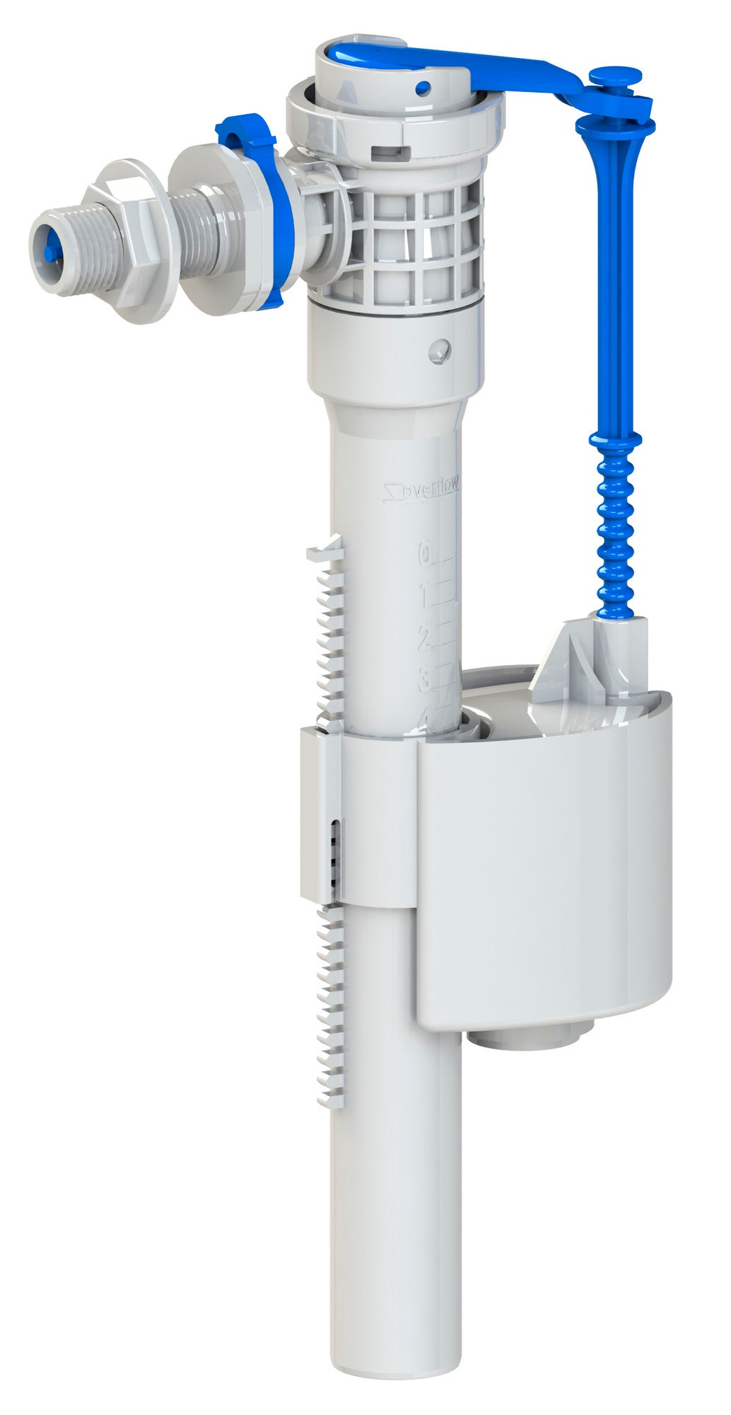Zawór napełniający z gwintem 3/8" do spłuczek WC 0