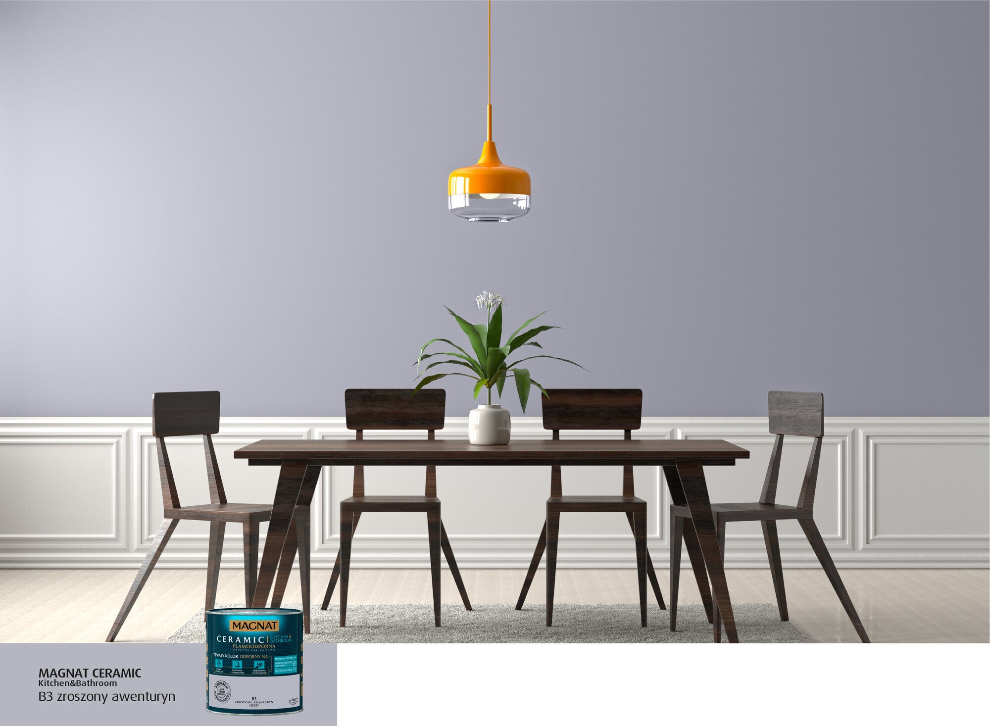 Farba Magnat Ceramic Kitchen&Bathroom zroszony awenturyn 2,5l 1