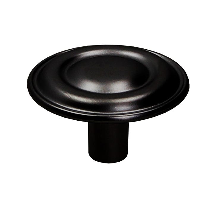Gałka meblowa czarna 33mm