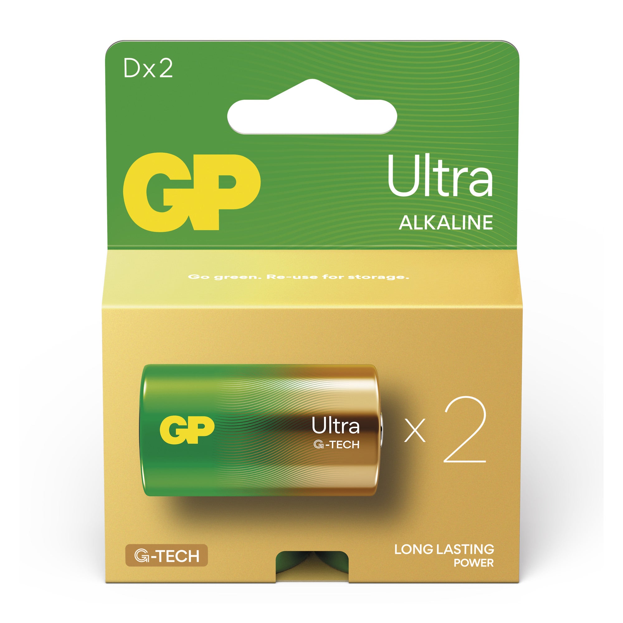 Bateria alkaliczna GP ULTRA D LR20 2szt