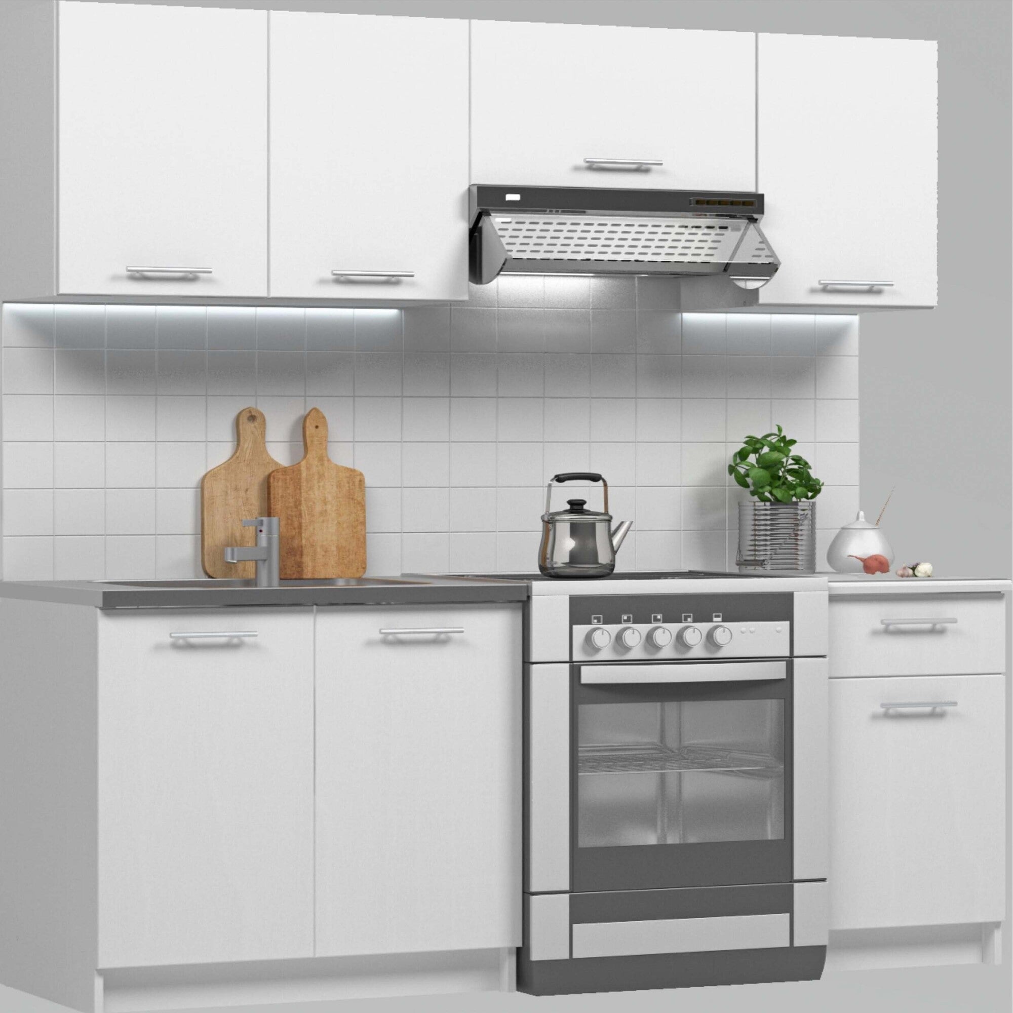 Zestaw kuchenny Bianco 1 biały 3