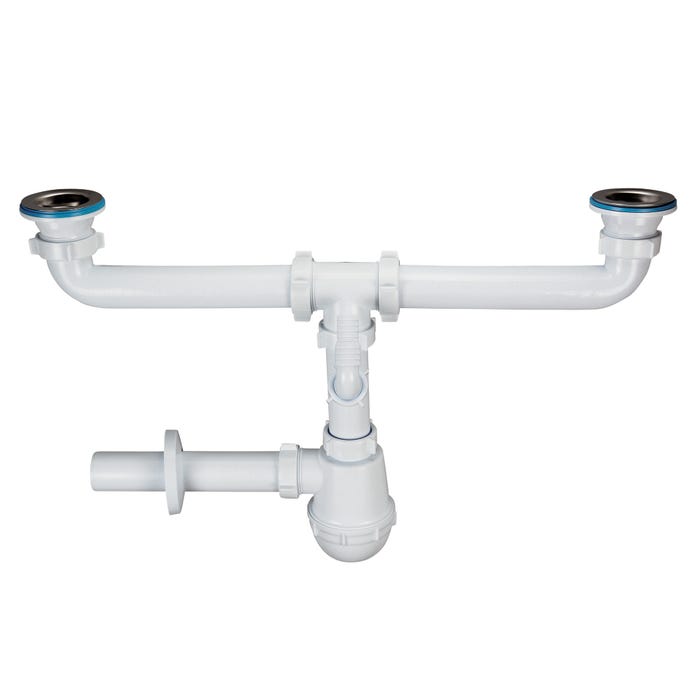 Syfon zlewozmywakowy 2-komorowy 40 mm