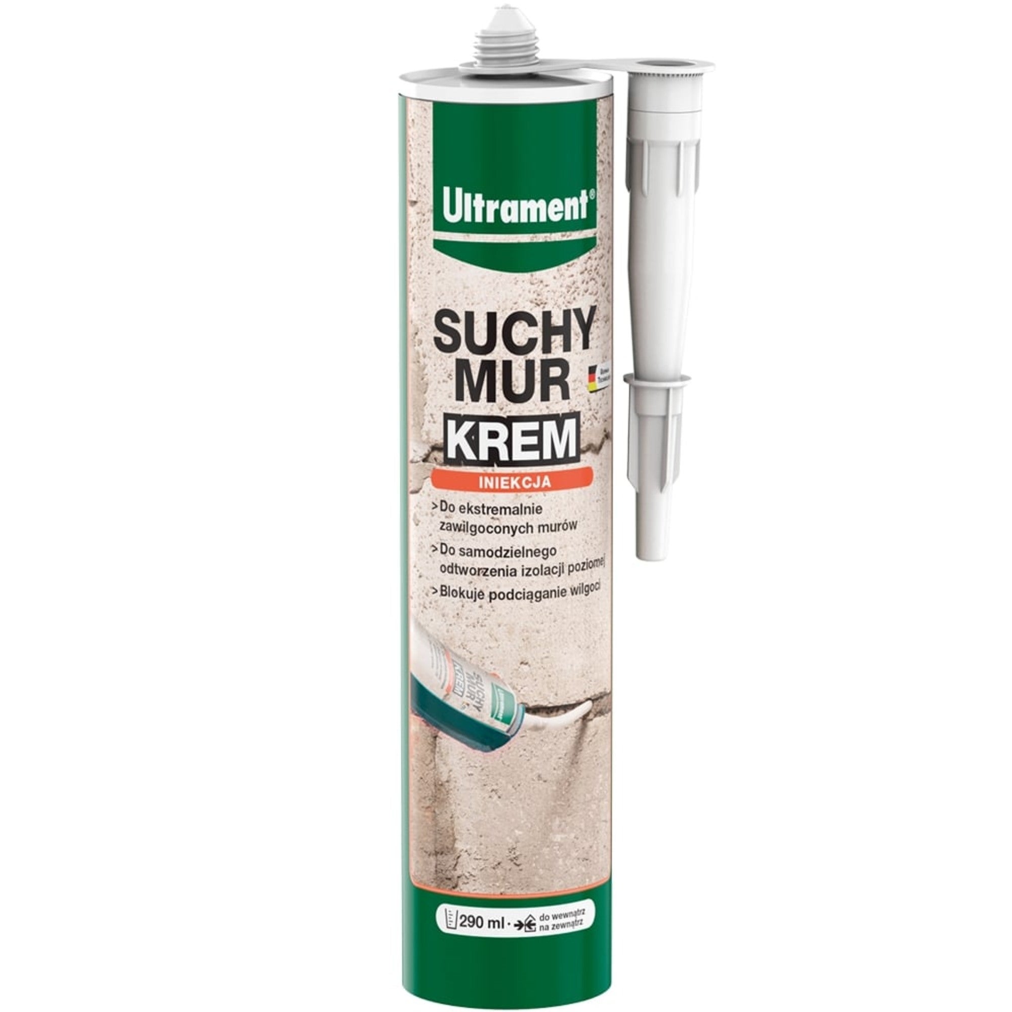 Hydroizolacja Suchy Mur Krem 290 ml, Ultrament