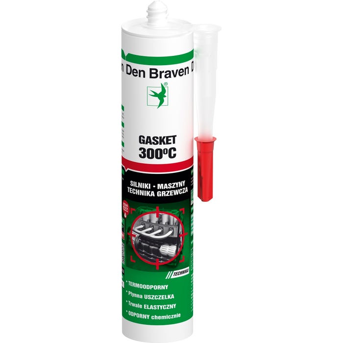Uszczelniacz wysokotemperaturowy Den Braven Gasket 280ml