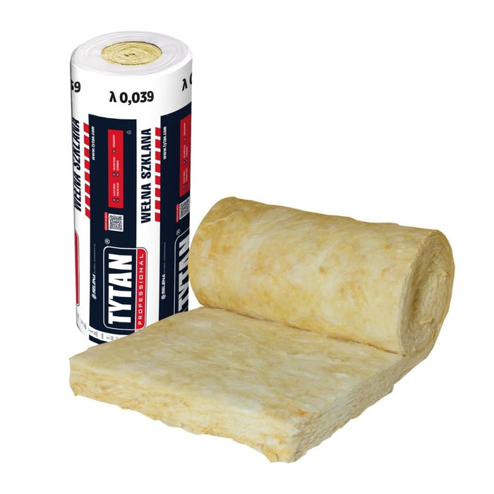 Wełna mineralna Tytan Rotaflex Super 5 cm szklana 0,039 W/(mK) 21,6 m2