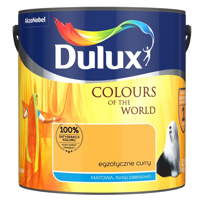 Farba Dulux Kolory Świata egzotyczne curry 2,5l