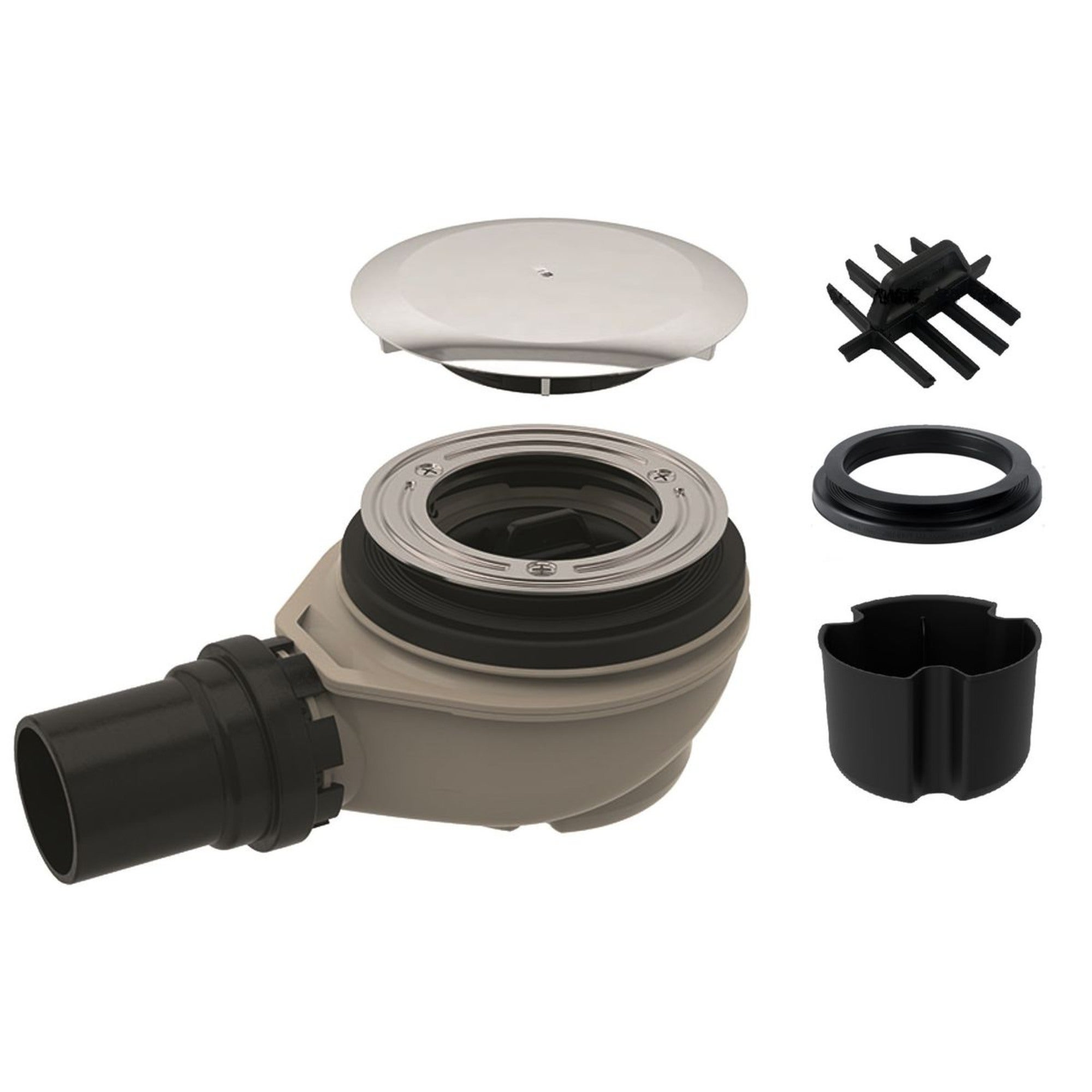 Syfon brodzikowy Uniflex 90 mm chrom 1