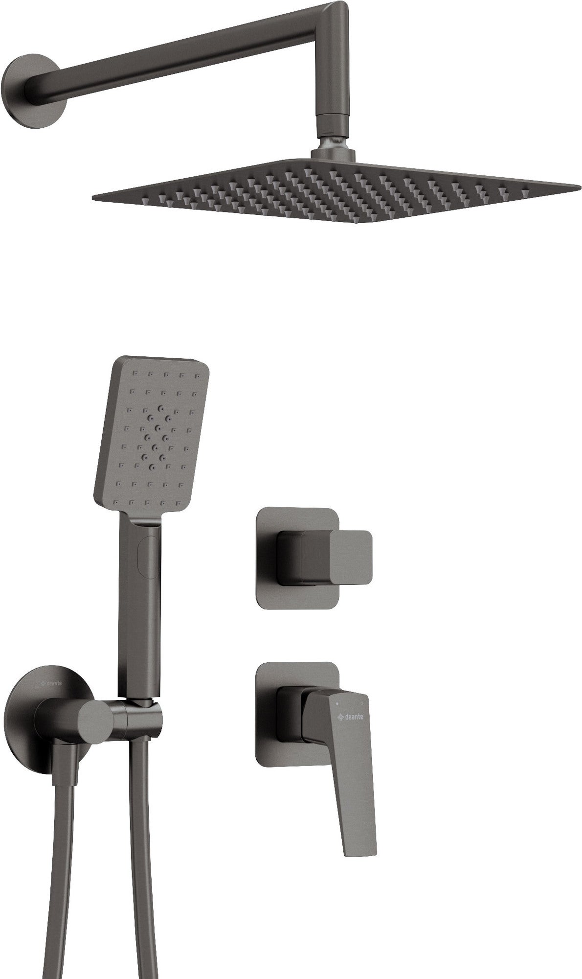 Zestaw prysznicowy podtynkowy Blur titan