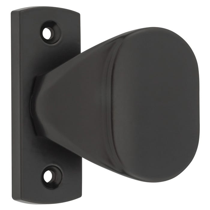 Klamka Diana z krótkim szyldem czarny