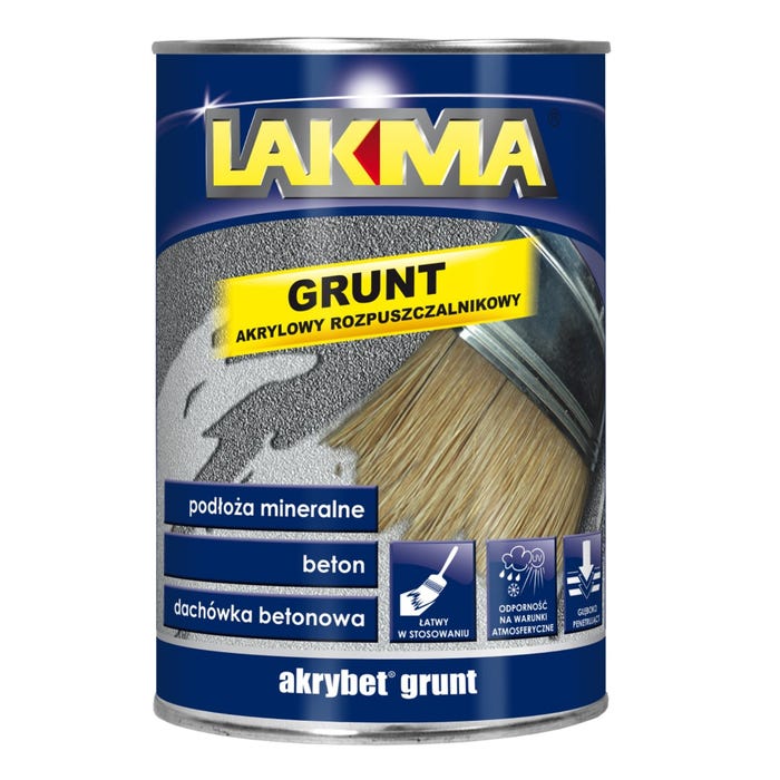 Grunt do posadzek betonowych Akrybet bezbarwny 10l