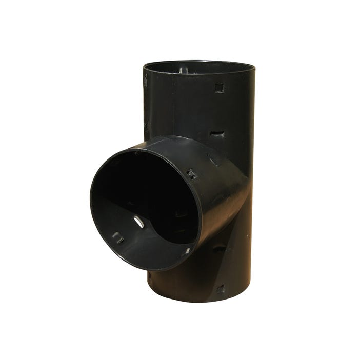 Trójnik drenarski redukcyjny T fi 100/50 mm PVC Scala Plastics