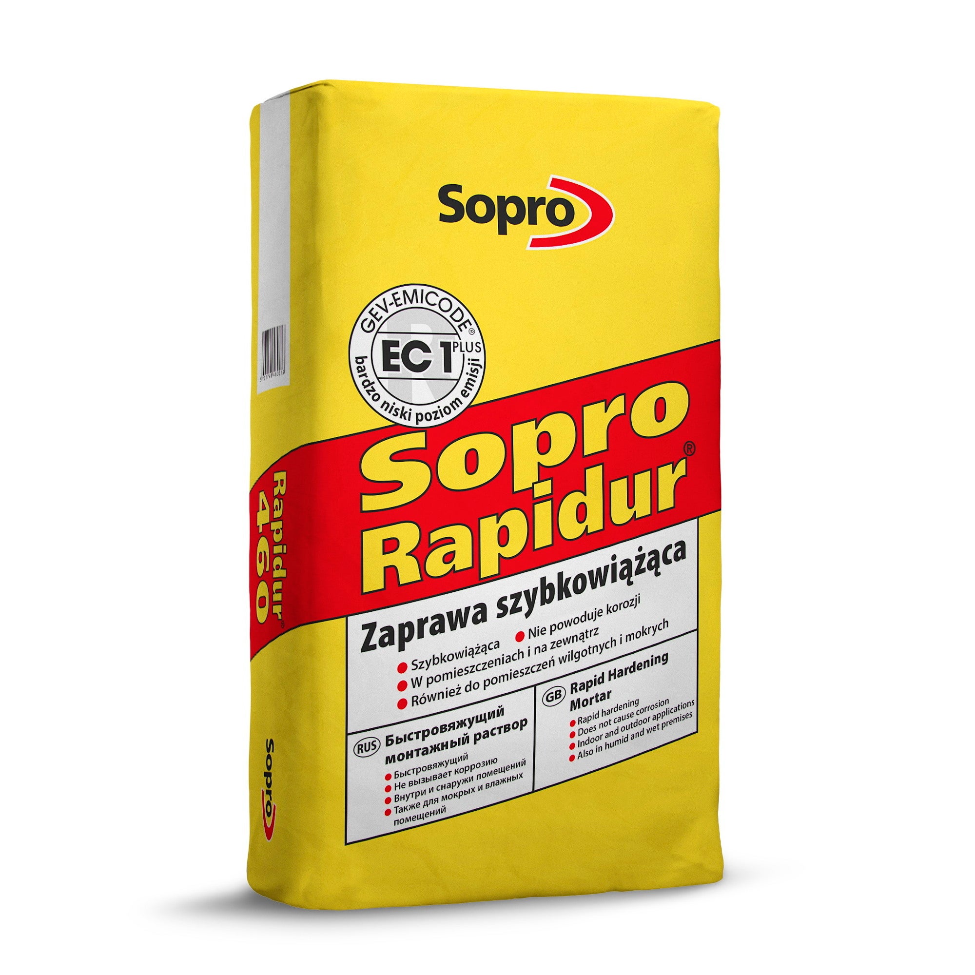 Zaprawa montażowa Sopro Rapidur 460 25 kg, szybkowiążąca 0