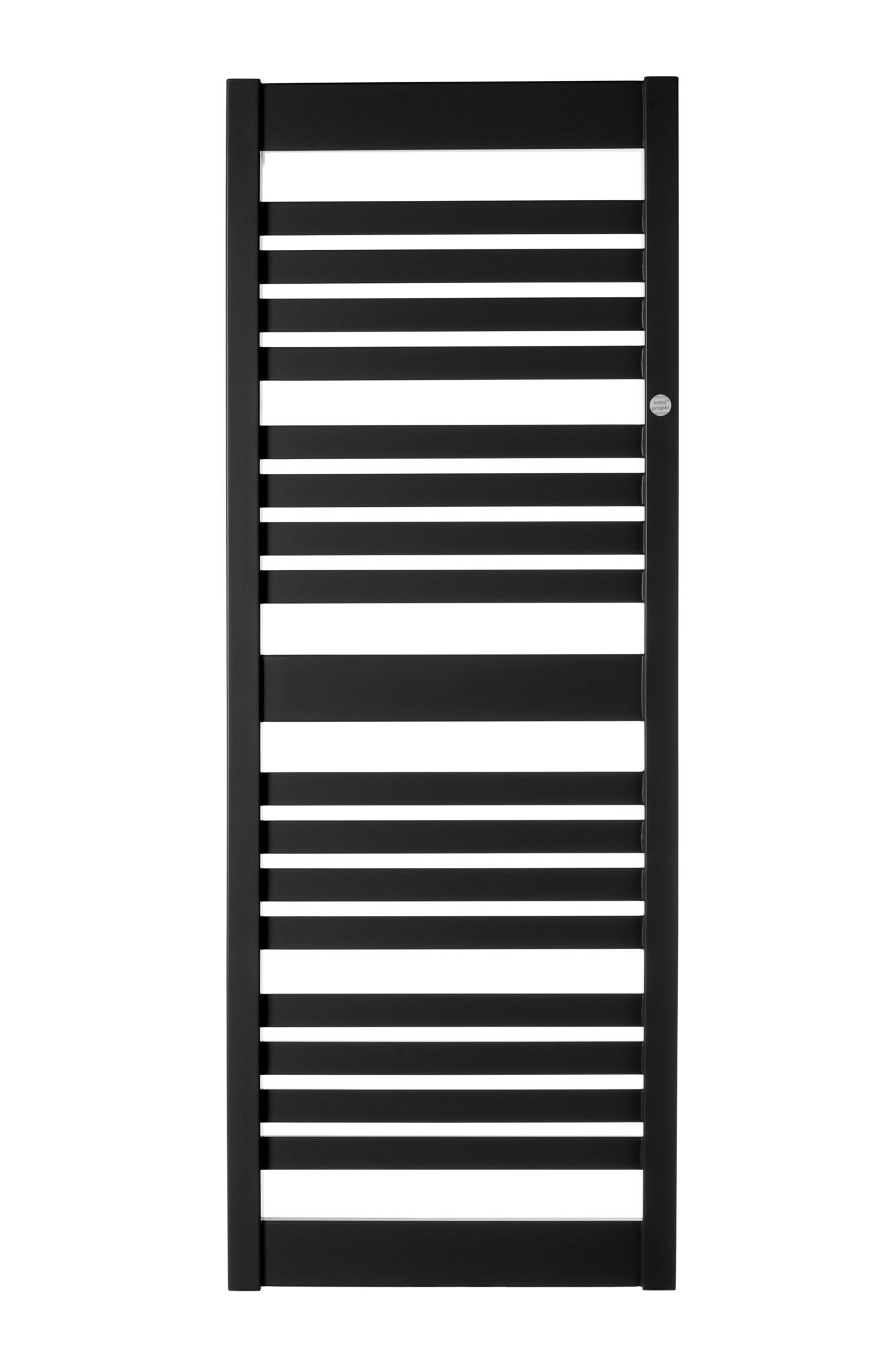 Grzejnik łazienkowy Frame Slim 110x40 cm, czarny matowy 1