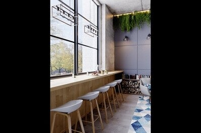 Oprawa sufitowa DIU4 4x E27, czarny, średnica 60cm, materiał metal 1