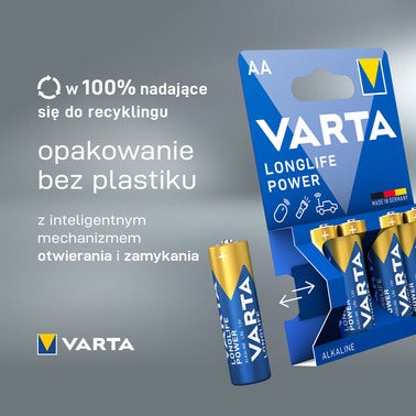 Bateria Varta Longlife Power LR6 (AA) 1,5V 2szt 5