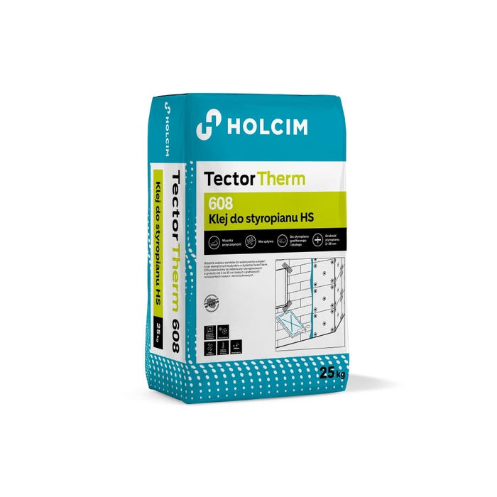 Zaprawa klejąca do styropianu 608 HS TectorTherm 25 kg