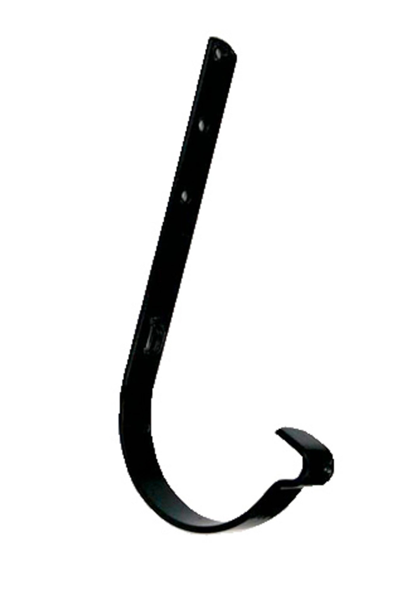 Hak rynnowy długi G125, brązowy metal Scala Plastics