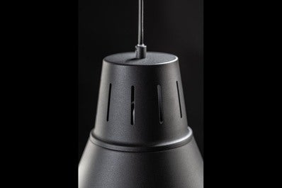 Oprawa sufitowa GIANNI L 1x E27, czarny, średnica 32cm, materiał metal 2