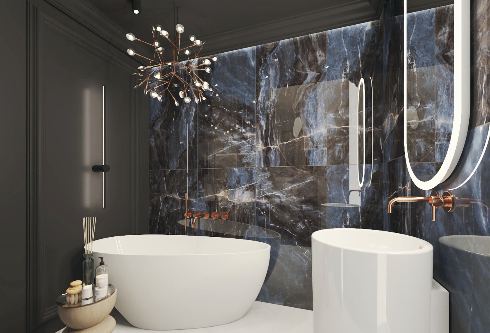 Gres polerowany Nicea Blue 60x120 1.44 M2 4