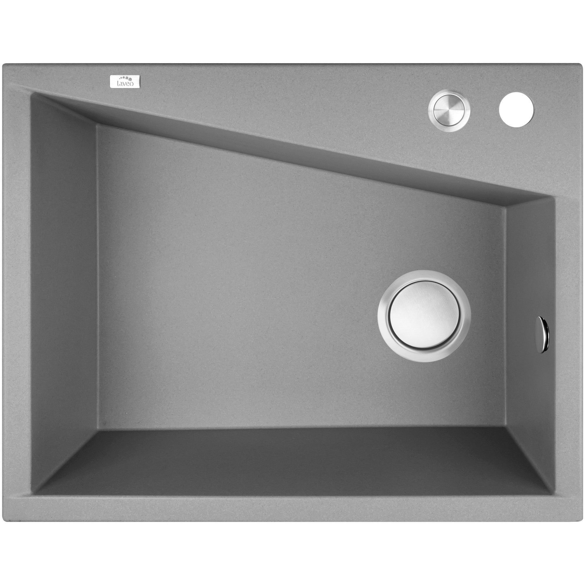 Zlewozmywak granitowy Laveo Grenada 48 x 60 cm