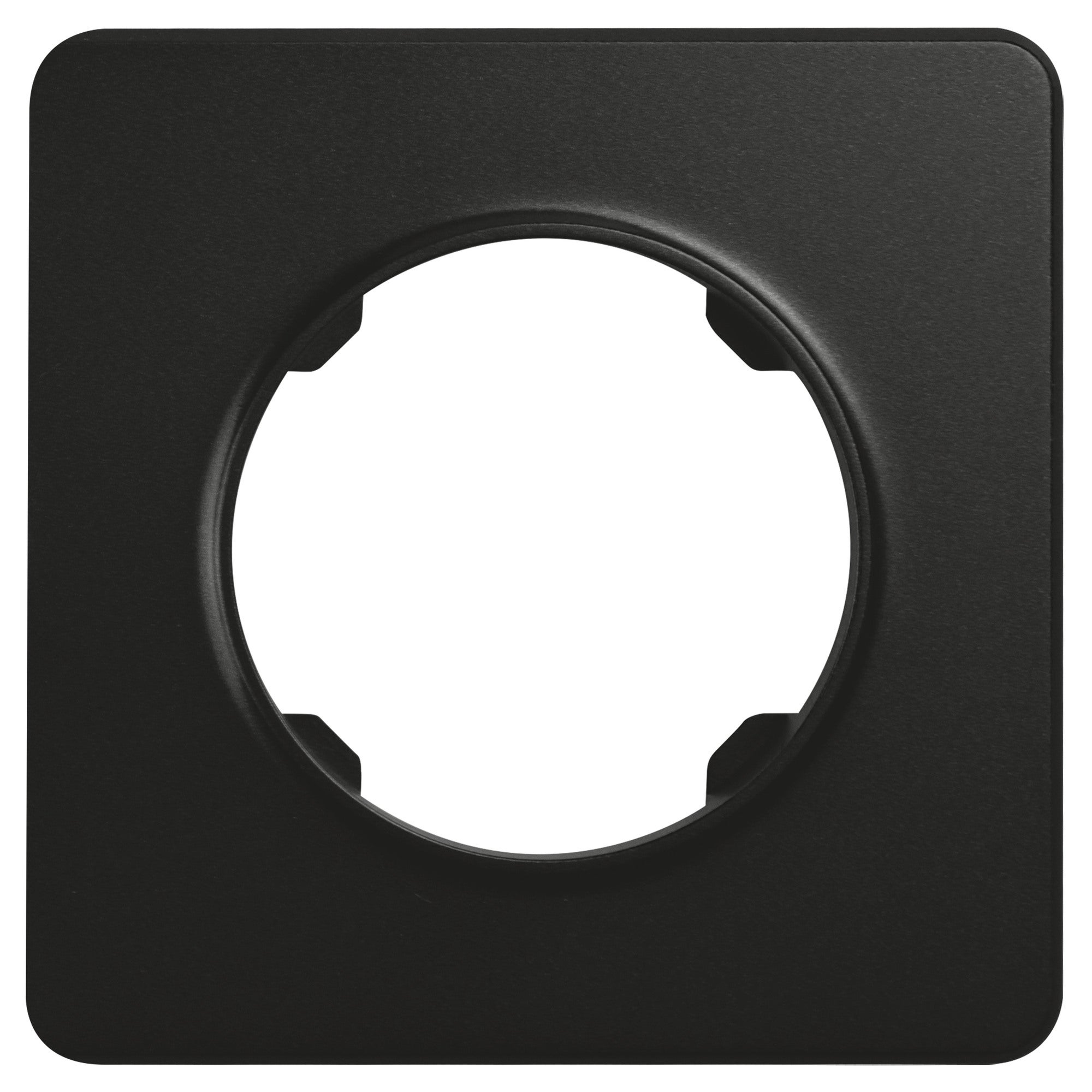 Oval czarny ramka pojedyncza