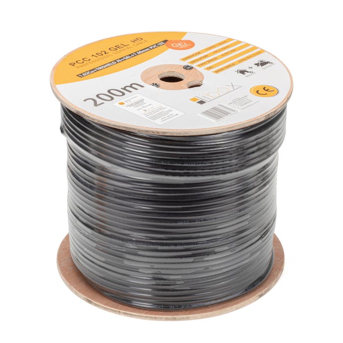 Przewód antenowy PCC102 75Ω żyla 1,02mm 1m zewnętrzny