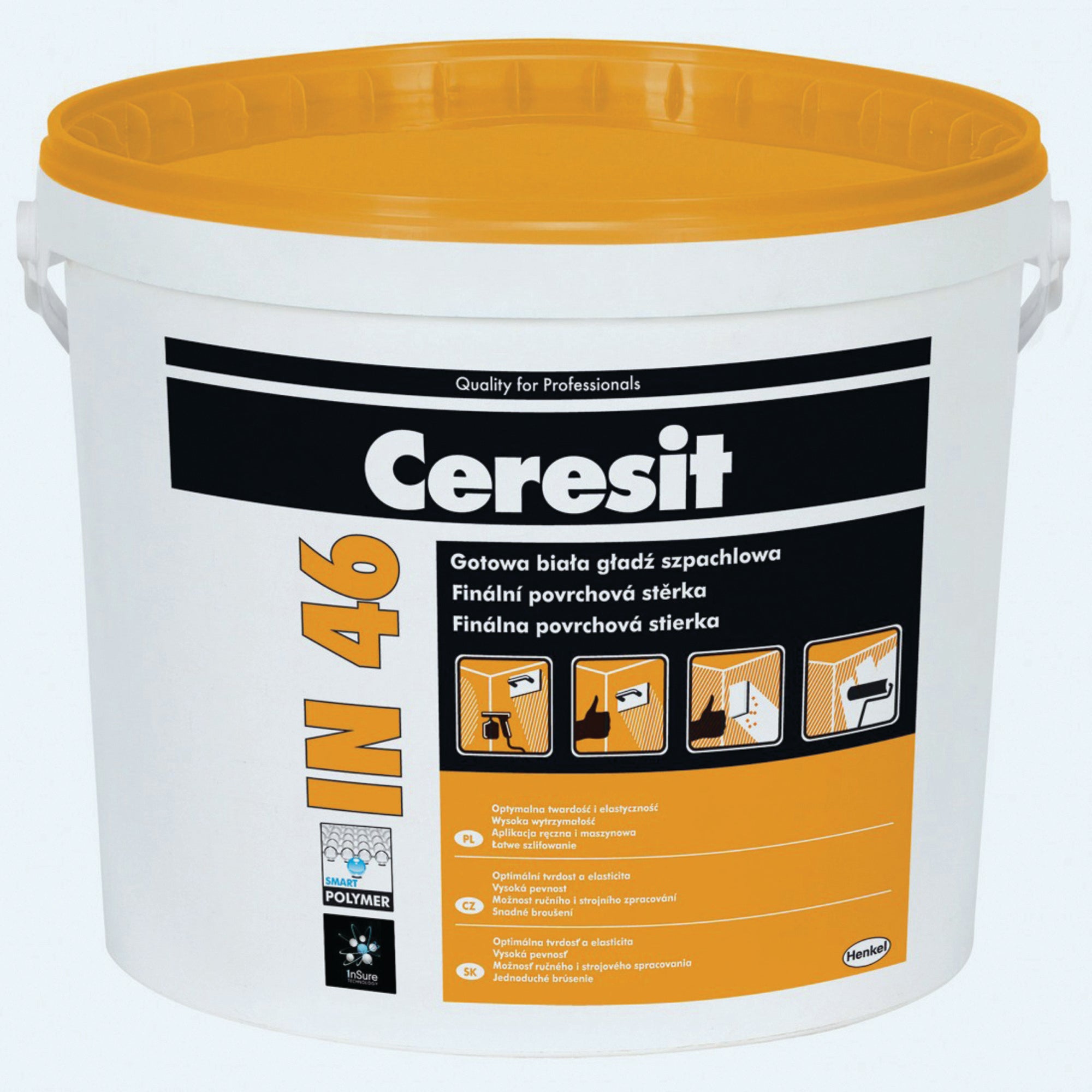Gotowa gładź szpachlowa Ceresit IN46 25kg 1