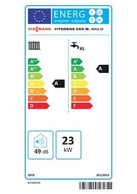 Kocioł gazowy kondensacyjny Viessmann Vitodens 050-W 25 kW, 2-funkcyjny 1