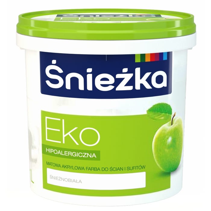 Farba Śnieżka Eko biała 1l