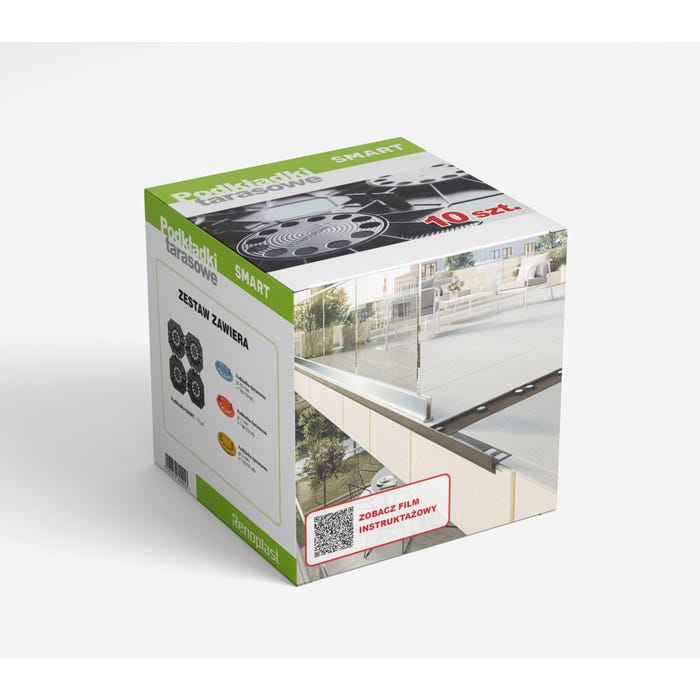 Zestaw podkładek tarasowych Renoplast smart 1,5m2 (0,5/1/2/mm) 40 szt. (komplet)
