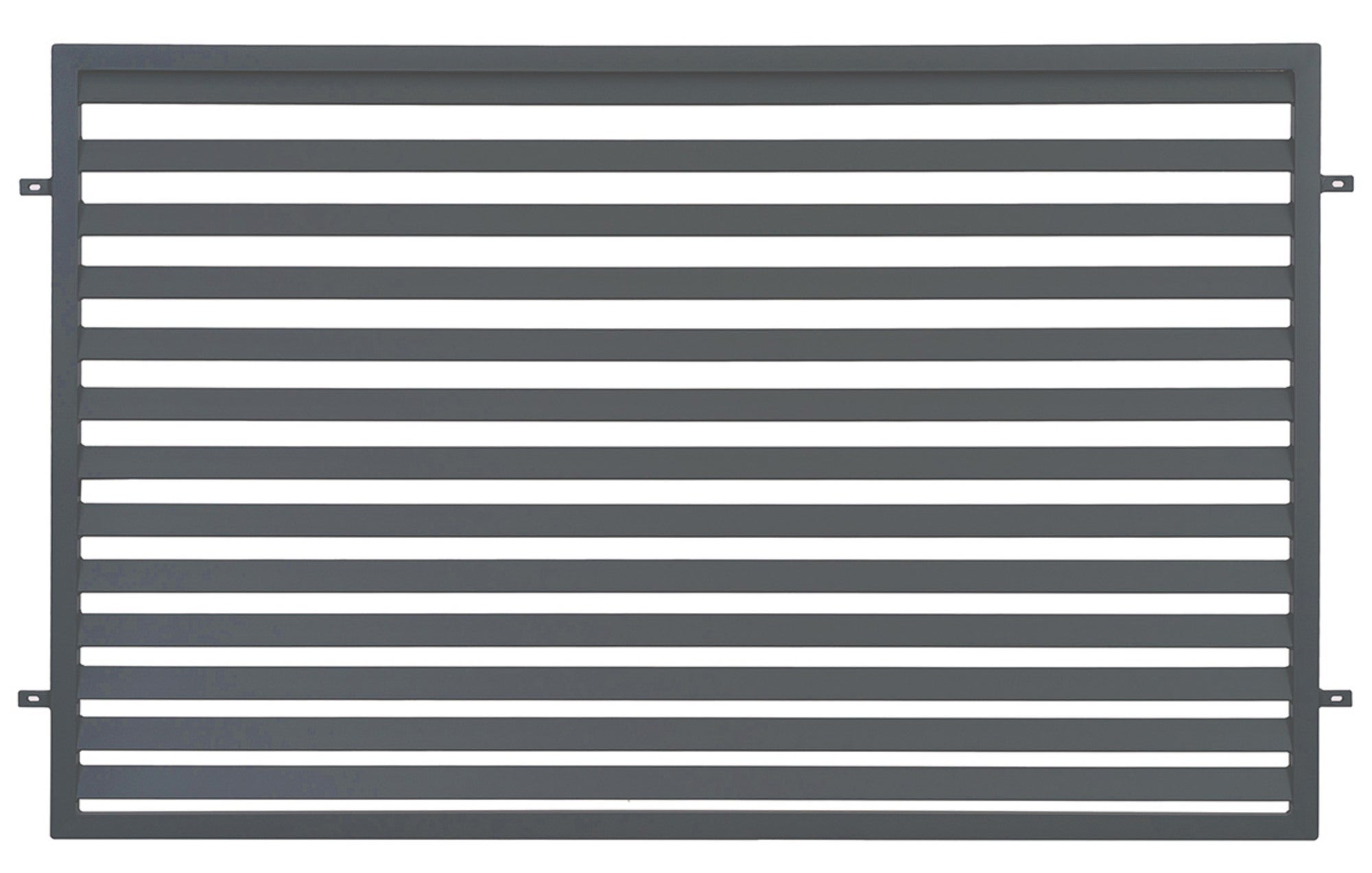 Przęsło ogrodzeniowe Klara antracyt, 120x200 cm 2