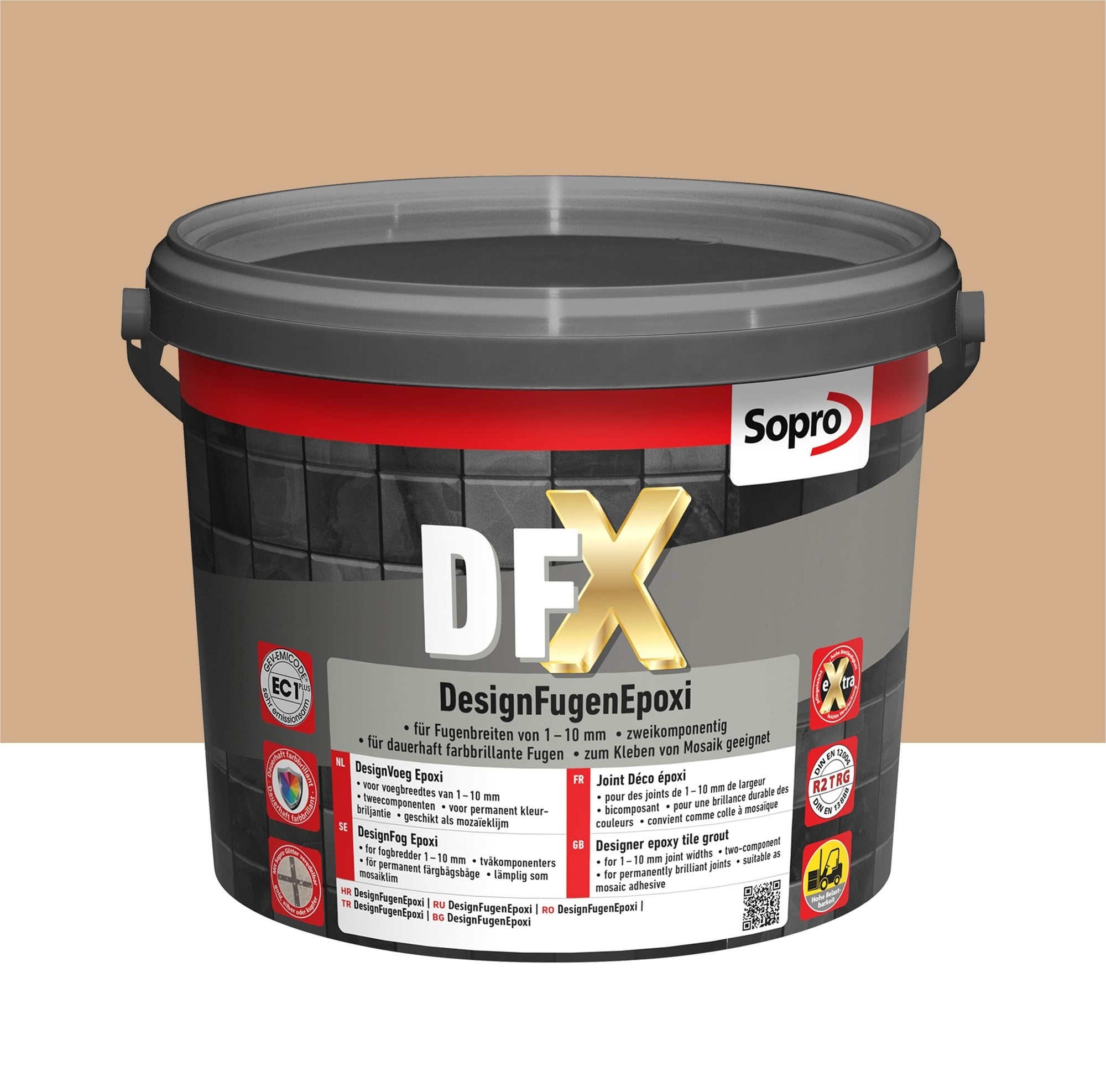 Fuga epoksydowa DFX beż jura 33 3kg