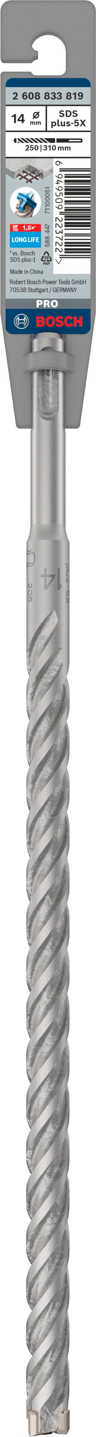 Wiertło SDS-Plus-5X 14x250x310 mm BOSCH 1