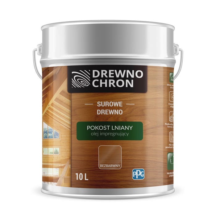Pokost lniany Drewnochron 10l